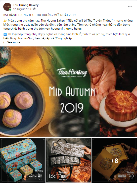 facebook post chiến dịch bánh trung thu 2019